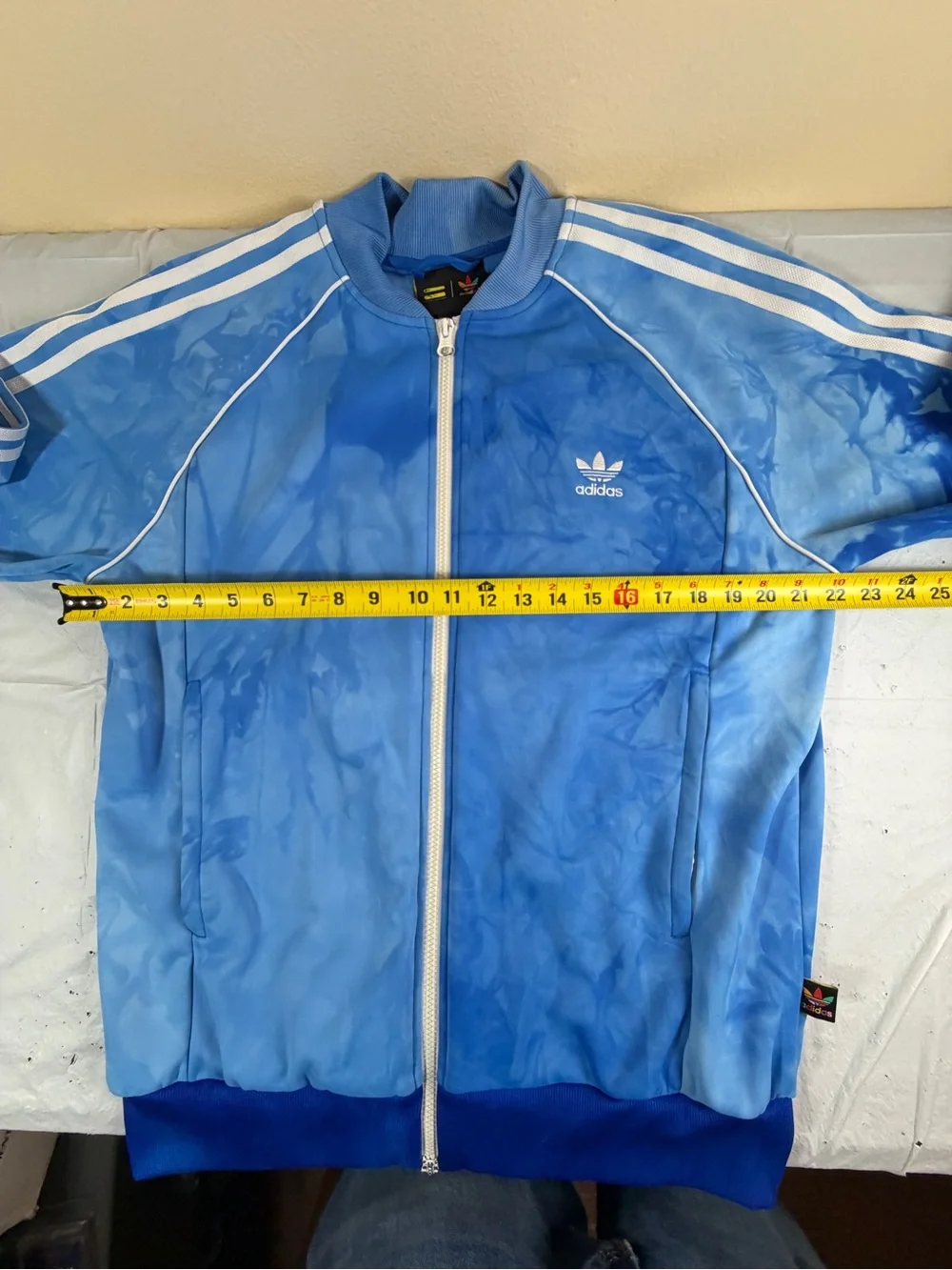 Adidas Pharrell Williams‎ Humanrace Hu Holi Blue Track Jacket Size Large